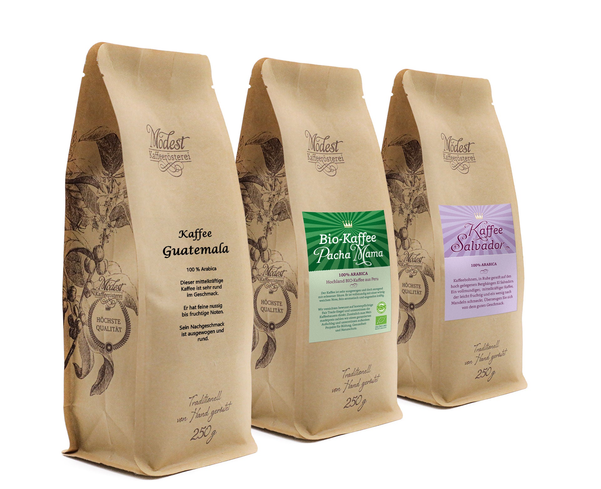 Probierset für den Filterkaffee