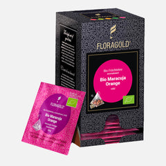 Früchtetee " Bio Maracuja Orange" Pyramidenbeutel