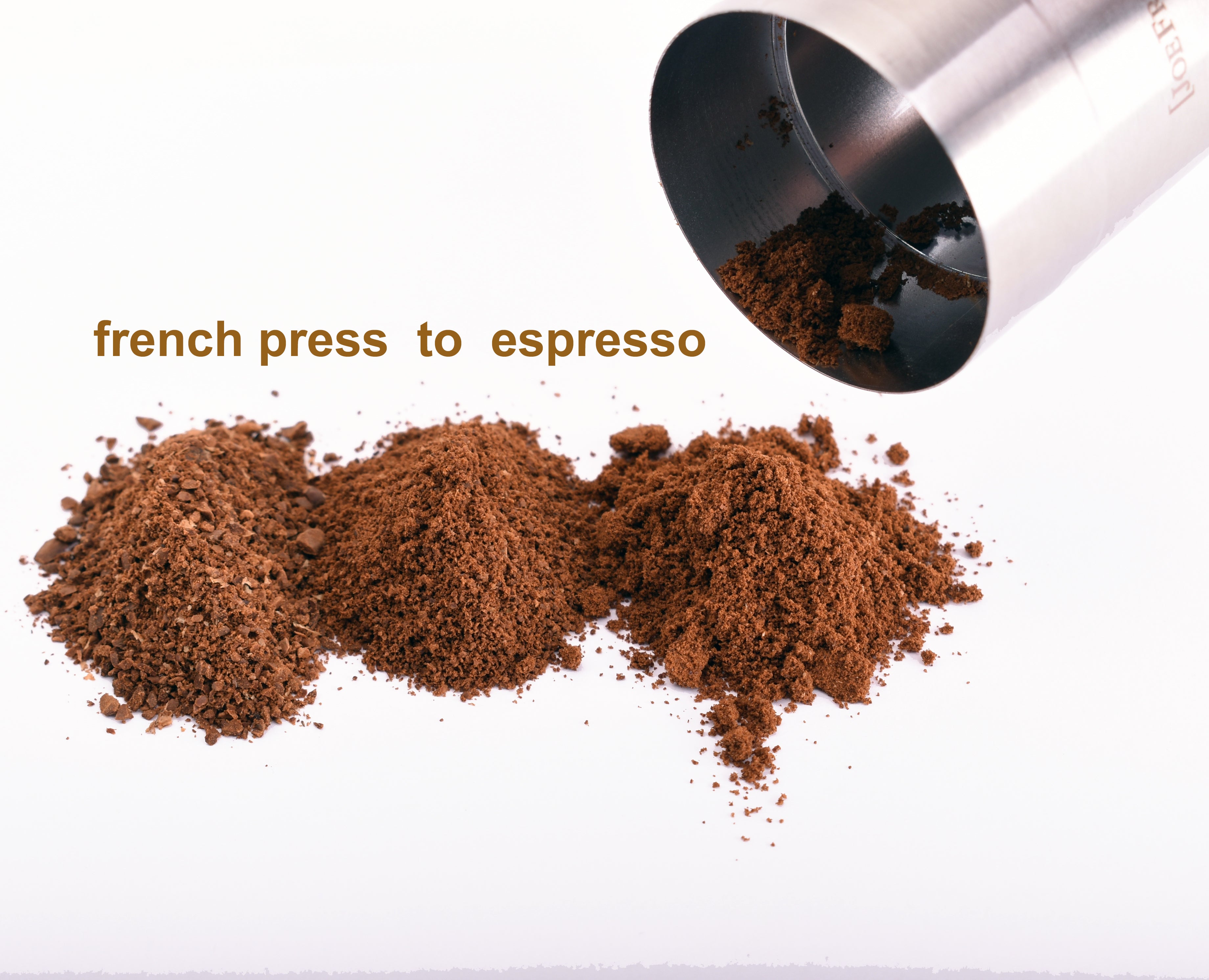 Espresso Hand Mühle - Edelstahl