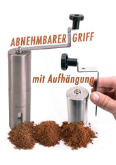 Espresso Hand Mühle - Edelstahl