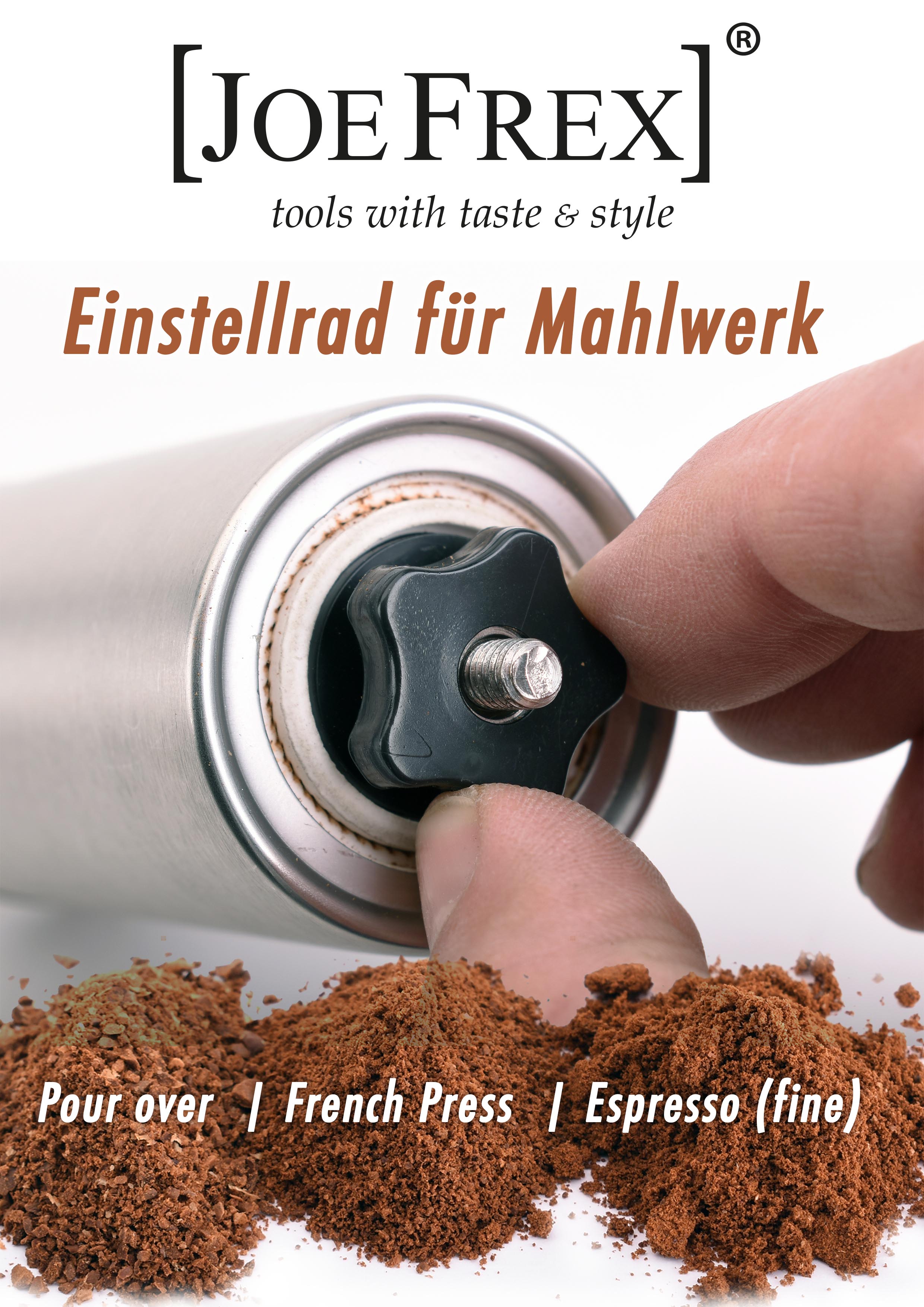 Espresso Hand Mühle - Edelstahl