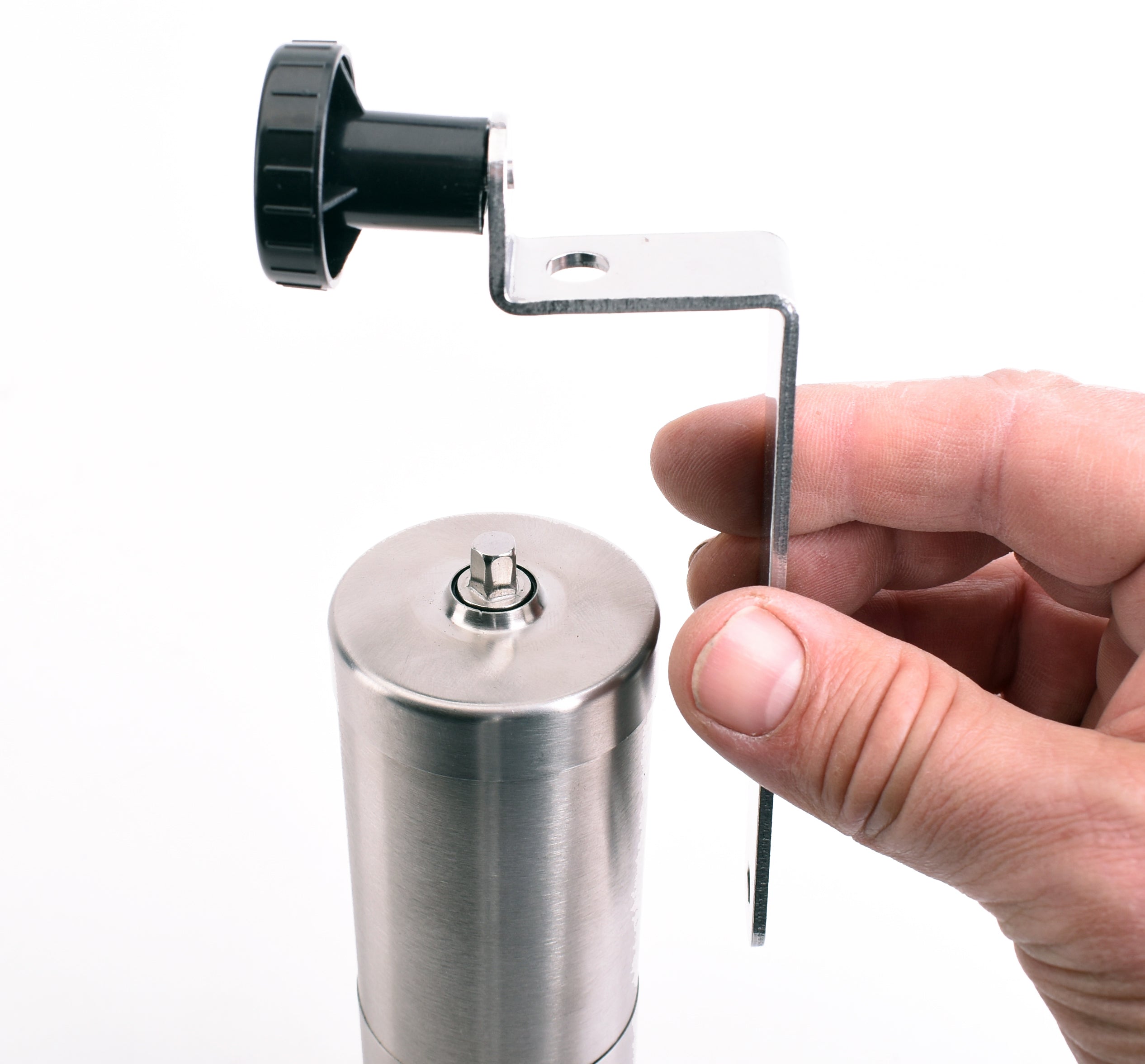 Espresso Hand Mühle - Edelstahl