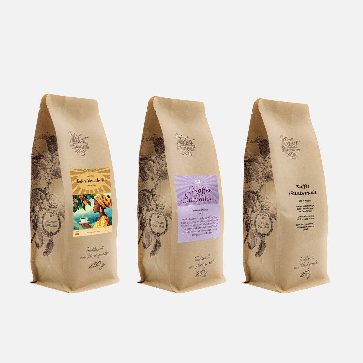 Probierset für den Filterkaffee