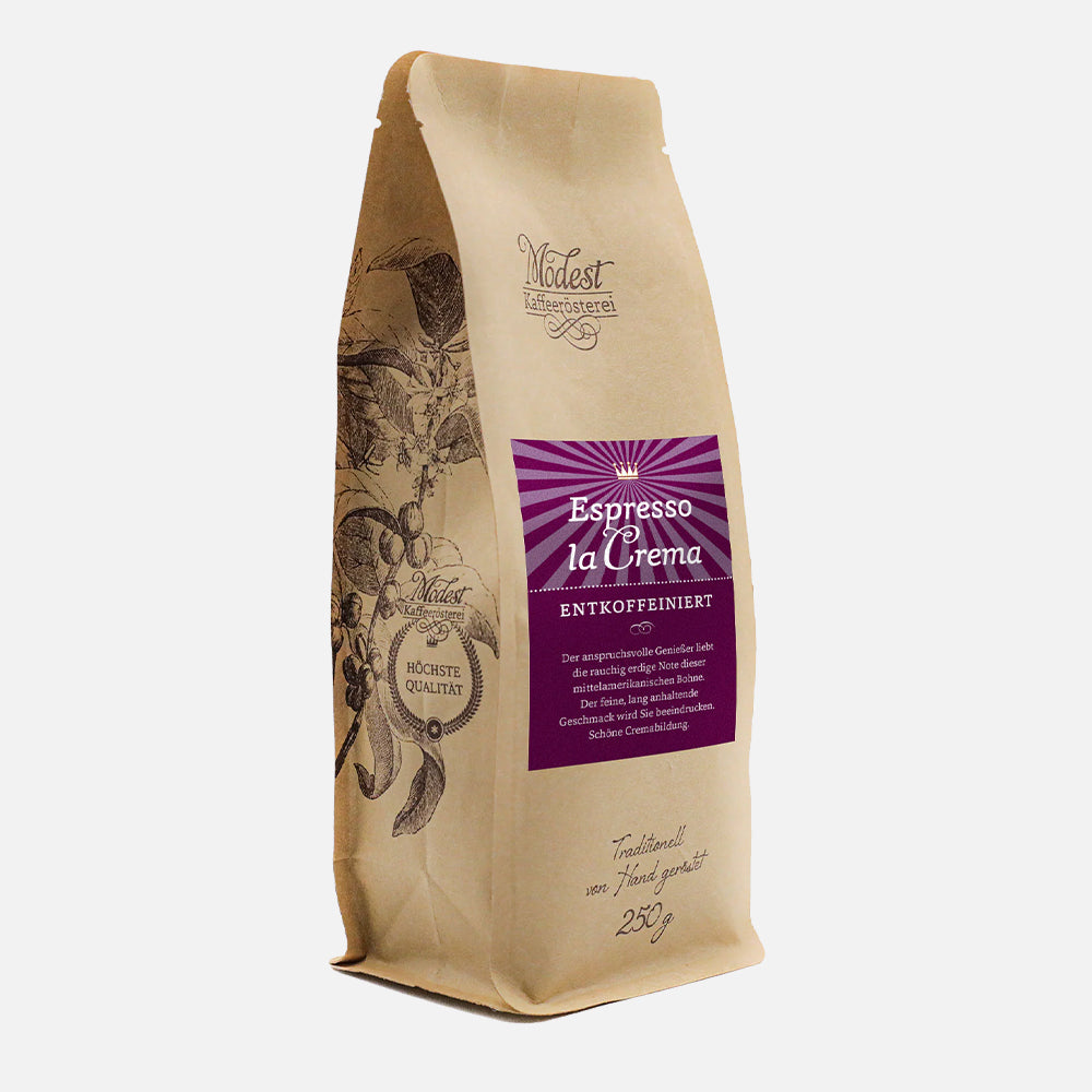 Espresso La Crema ENTKOFFEINIERT