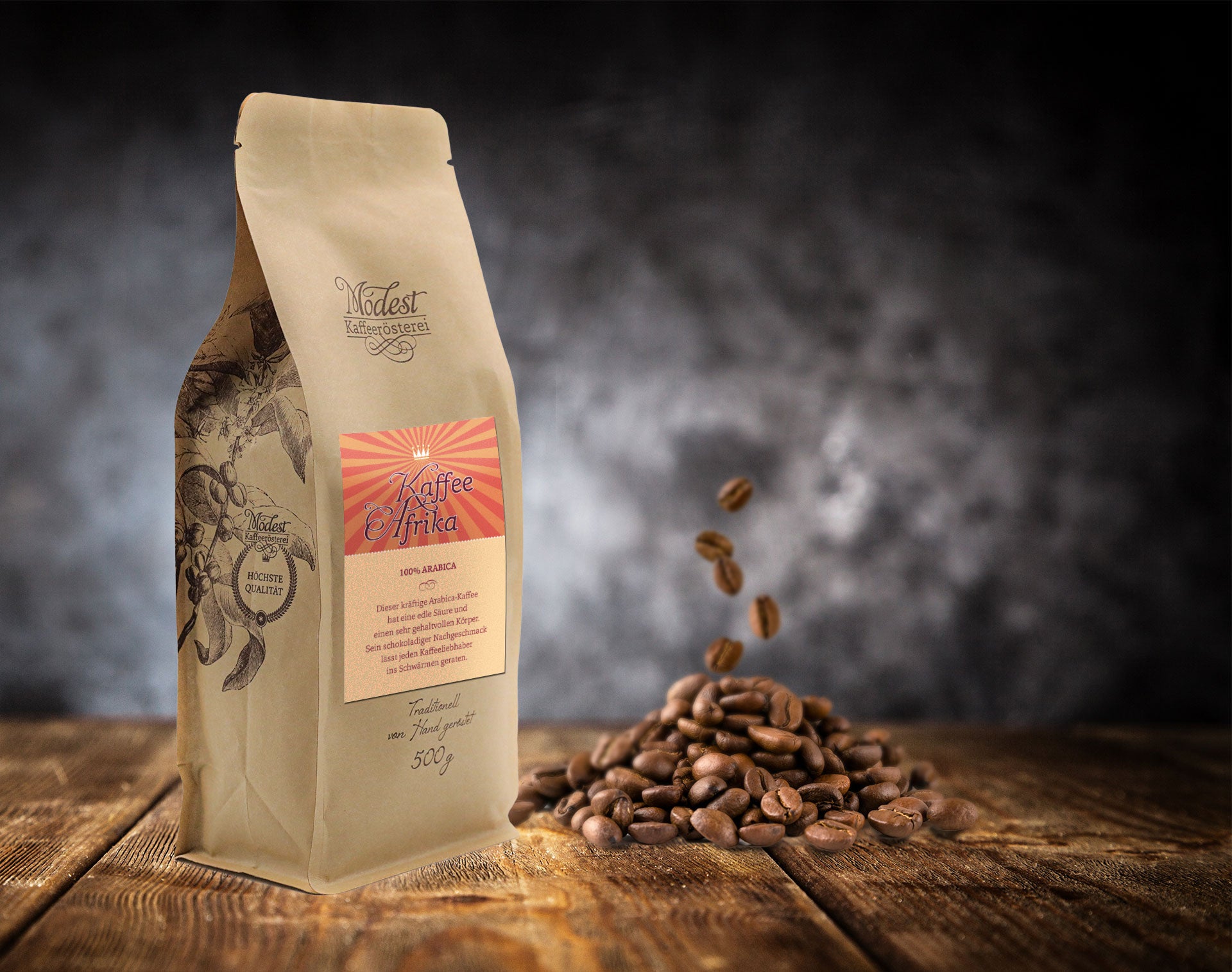 Kaffee Afrika 100% Arabica