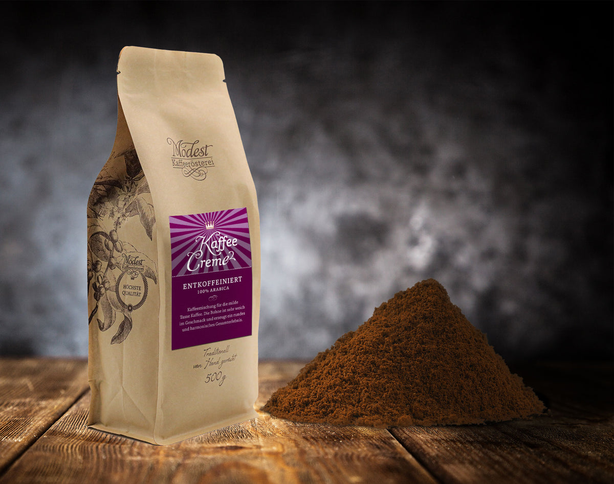 Kaffee Creme 100% Arabica ENTKOFFEINIERT