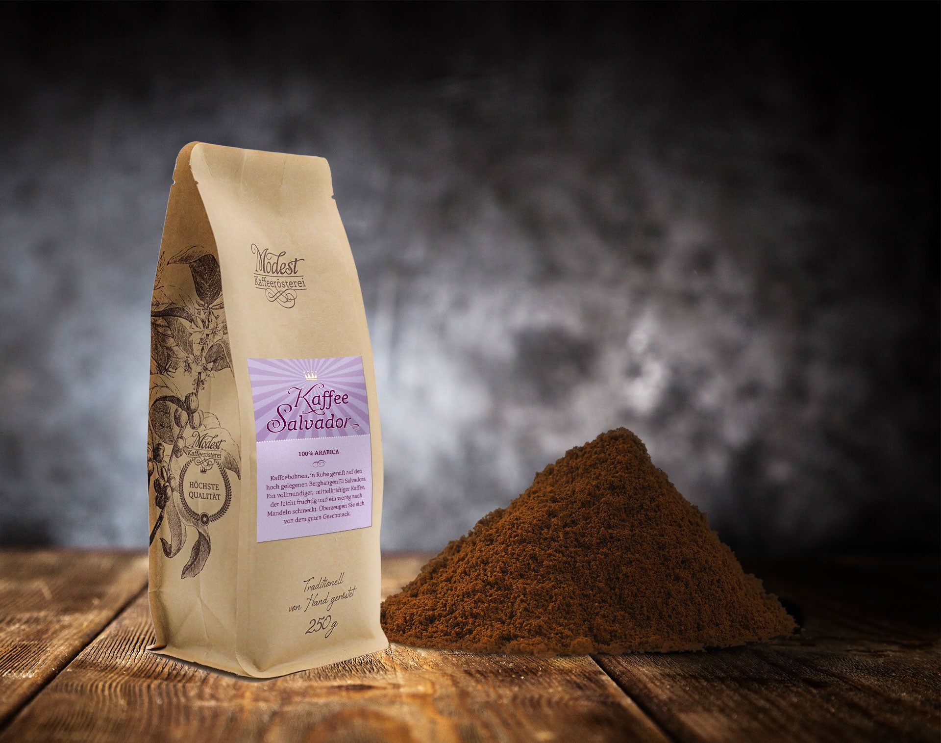 Kaffee Salvador 100% Arabica
