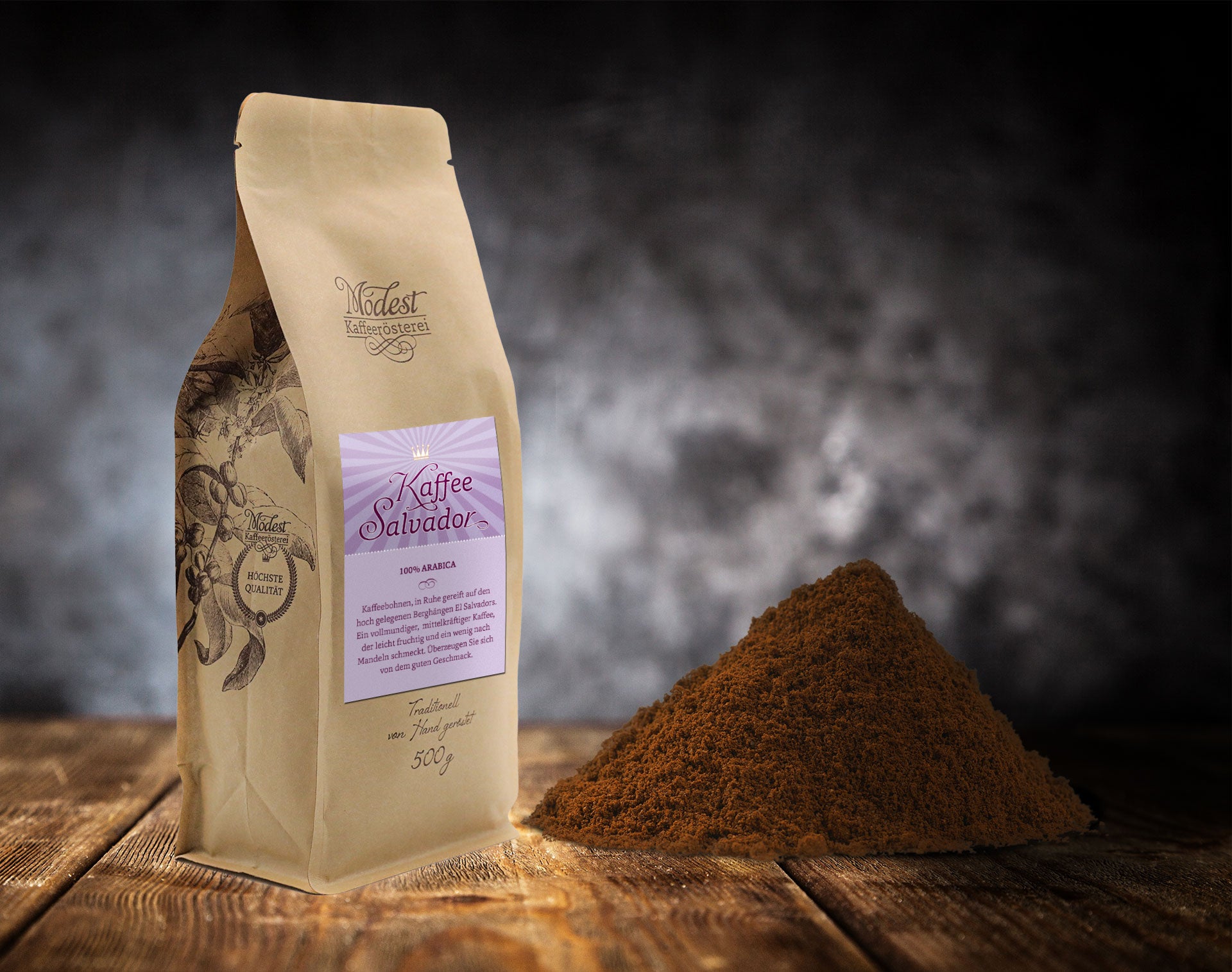 Kaffee Salvador 100% Arabica