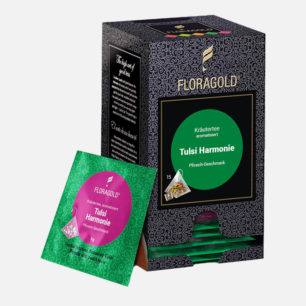Kräutertee "Tulsi Harmonie" Pyramidenbeutel