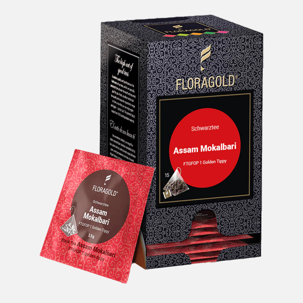 Schwarztee "Assam Mokalbari" Pyramidenbeutel