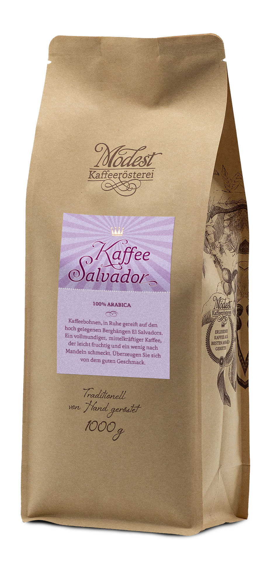 Kaffee Salvador 100% Arabica