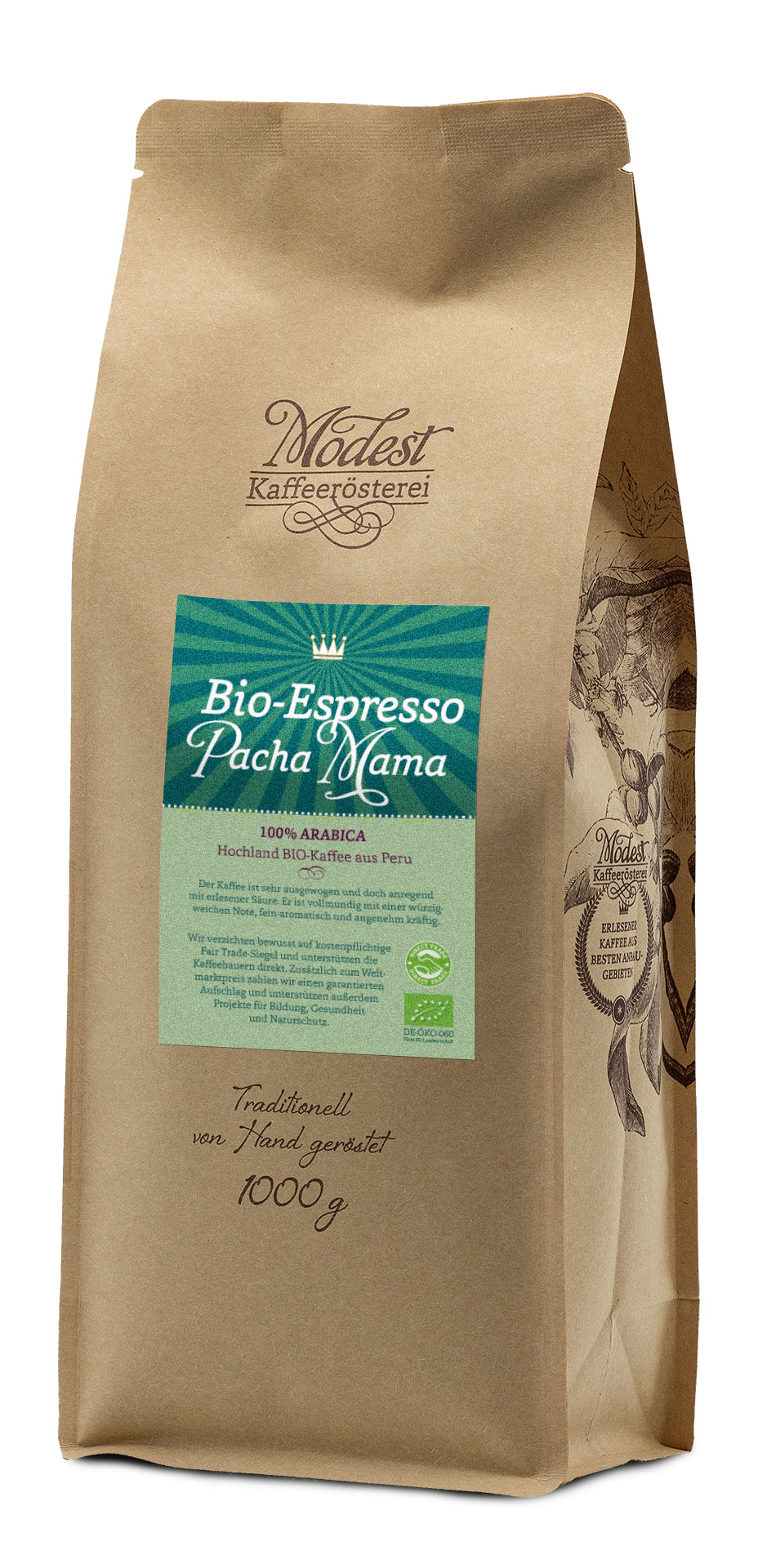 Bio-Espresso Pacha Mama 100 % Arabica